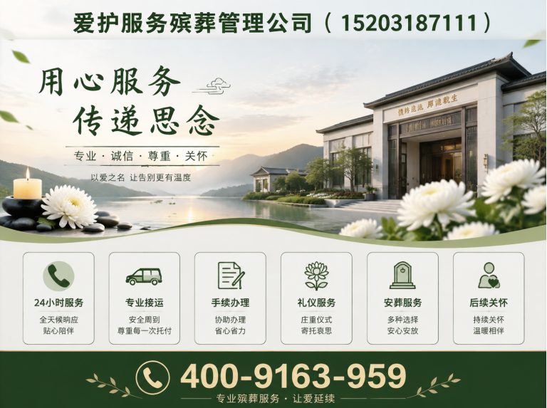 浦东新区爱护服务殡葬管理公司展示图